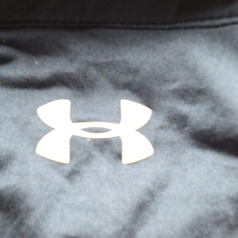 Under Armour The Playoff Polo Shirt Mens XL Blue Gray Colorblock Golf Top - Picture 3 of 8